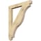 Ekena Millwork Funston Arts & Crafts Rough Sawn Bracket, Douglas Fir, 4"W x 38"D x 46"H BKT04X38X46FST03RDF - alternate 1